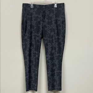 Banana Republic Women’s Gray Patterned Dress Pants